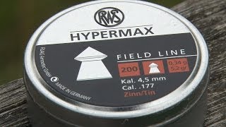 Gorgs Geikie shows us the RWS HYPERMAX pellet [upl. by Nil]