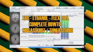 Tuning the Megasquirt Pt 10  E85 Ultimate Guide 1 [upl. by Boggers888]