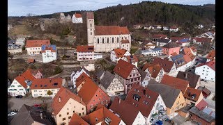 Veringenstadt  Rundflug am 11032017 [upl. by Holbrook156]