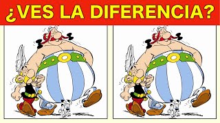 👁 ENCUENTRA la DIFERENCIA  Asterix y Obelix  ¿Puedes encontrar las 10 diferencias a tiempo [upl. by Naamann]