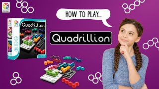 How to play Quadrillion  SmartGames [upl. by Akeirahs124]