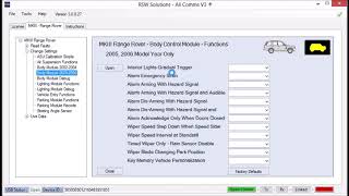 RSW Solutions  All Comms  Body Control Module Debug [upl. by Keslie]