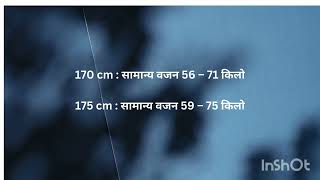 weight of men according to height [upl. by Aicilec684]