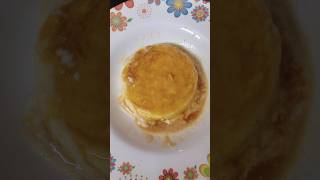 Eggless caramel custard pudding trending pudding custard caramel [upl. by Sibella]