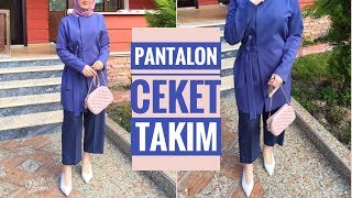 ÇEKİLİŞ KAPANDIPANTOLON CEKET TAKIM DİKİMİKENDİN YAP [upl. by Lumbye]