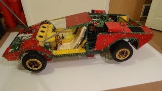 Meccano Lamborghini Countach  Chassis plus extras [upl. by Acire313]