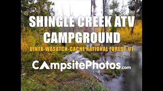 Shingle Creek ATV Campground  Uinta National Forest UT [upl. by Gut212]