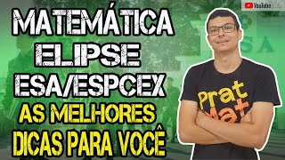 CÔNICAS PARA ESAESPCEX Elipse exercícios resolvidos [upl. by Toni]