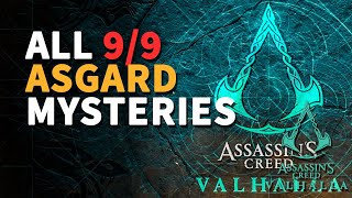 All Asgard Mysteries Assassins Creed Valhalla [upl. by Tedd]