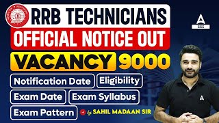 RRB Technician Vacancy 2024  Railway Technician Syllabus Age Exam Pattern Eligibility Details [upl. by Werna]