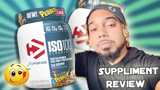 Dymatize Fruity Pebbles ISO 100 Protein STRENGTHS Review [upl. by Gauntlett]