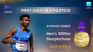 Asian Games Avinash Sable Wins Gold Medal In 3000m Steeplechase [upl. by Dominus]