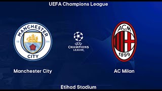 PES 2021 SEMIFINALE CHAMPIONS LEAGUE MANCHESTER CITYMILAN [upl. by Emil664]