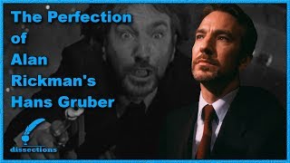 Why Alan Rickmans Hans Gruber is So Iconic  The DIE HARD Dissection Part 5 [upl. by Reivazx385]