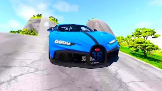 Cars Vs Big Ramp  BeamNG Drive Gameplay [upl. by Nnylakcaj]