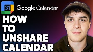 How to Unshare Google Calendar Full 2024 Guide [upl. by Diann]