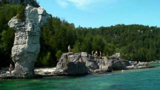 a beautiful day on Flowerpot Island Tobermory [upl. by Robenia297]