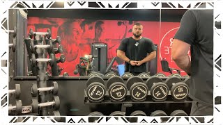 GYM VLOG  Trening push na mini siłowni w Holandii [upl. by Dygal]