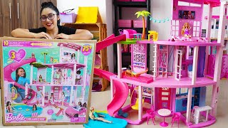 COMPRÉ la NUEVA CASA DE LOS SUEÑOS DE BARBIE [upl. by Eidnil102]