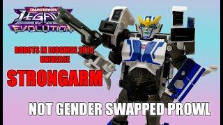 TRANSFORMERS LEGACY EVOLUTION STRONGARM UNBOXING AND REVIEW [upl. by Selby]