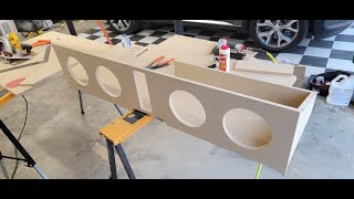 2019 2020 2021 Silverado Sierra Denali Subwoofer Box How To DIY Tutorial Under Seat build [upl. by Allets]