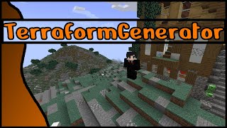 Minecraft TerraformGenerator Plugin Tutorial [upl. by Biddy]