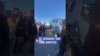 EL DONKEY ON DAT SWITCH lowriderlife dippin fy fyp [upl. by Aihsitan602]