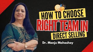 Vestige Business Opportunity How to make the right team in Vestige [upl. by Marji396]