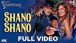 Shano Shano  Yuvvraaj  Full Video  Zayed Khan Salman Khan  Sonu Nigam  AR Rahman  Katrina [upl. by Erodoeht]