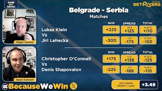 ATP Belgrade Quarterfinals Predictions  Best Bets for the Final ATP Tournament of the Year [upl. by Christoffer630]