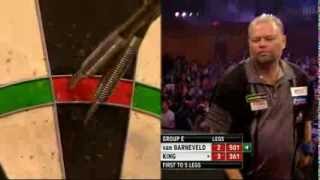 PDC Grand Slam of Darts 2013  van Barneveld VS King  Poule E [upl. by Athalee]