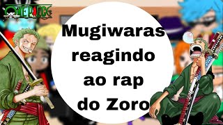 く⁠コ⁠⁠彡Mugiwaras reagindo ao rap do Zoro¡💚 [upl. by Engedi732]