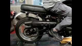 Triumph Scrambler  Zard 2in1  stage 3 intake  Power Commander [upl. by Goodyear]