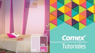 ▶️Aprende a combinar 3 colores en tus paredes [upl. by Laon]