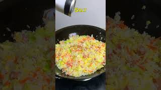 Egg Fried Rice 🍳🍚 StreetFood ChineseFood AsianCuisine [upl. by Binnings]