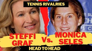 STEFFI GRAF Vs MONICA SELES  GREATEST RIVALRIES IN TENNIS  Head to Head Comparison [upl. by Celik]