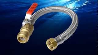 SharkBite Water Heater Connector [upl. by Elleral]