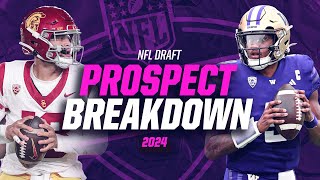 2024 NFL Draft Prospect Breakdown Caleb Williams Michael Penix Jr amp more  CBS Sports [upl. by Elsbeth]