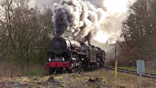 S160 Superpower  Churnet Valley Railway  2nd February 2020 [upl. by Alac]