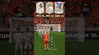 Koeman Free Kick FIFA 22  FC 24 football shorts [upl. by Atnoid]