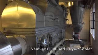 Ventilex Fluidbed Dryer and Cooler for Extruded Products [upl. by Aihsak]