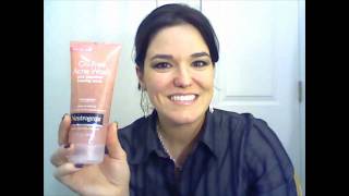 Product Review Neutrogena Oil Free Acne Wash Pink Grapefruit Foaming Scrub [upl. by Hukill]