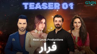 Faraar  Coming Soon  Hamza Ali Abbasi  Sohai Ali Abro  Ahmed Ali Akbar  Danyal Zafar  Teaser [upl. by Nadabas]