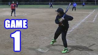 INCREDIBLE OPENING DAY  OnSeason Softball Series  Game 1 [upl. by Yreffeg]