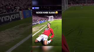 The Most Epic and Longest Knee Slide Celebration in Football History shorts ronaldo [upl. by Komarek799]