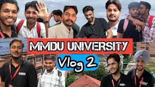 MMDU University Mullana Ambala  Backchodi Vlog 2  Sawan Notiyal Kutubpuriya [upl. by Nogam]