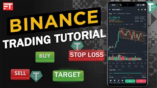 Binance trading tutorial for Beginners  Binance trading kaise kare  Buy Sell Target Stop Loss [upl. by Rednaxela]