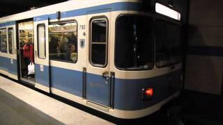 UBahn München am Sendlinger Tor 1080p [upl. by Eurd]