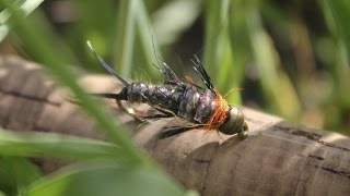 Rowley Stone  1 Stonefly Pattern  Fly Tying Video [upl. by Salema]