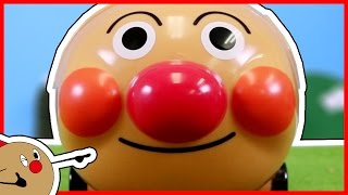 アンパンマンごう やわらかチャレンジ おもちゃアニメ やわらかパズル なにが入る？入らない？ Anpanman Soft Puzzle Challenge Toys [upl. by Aleafar]